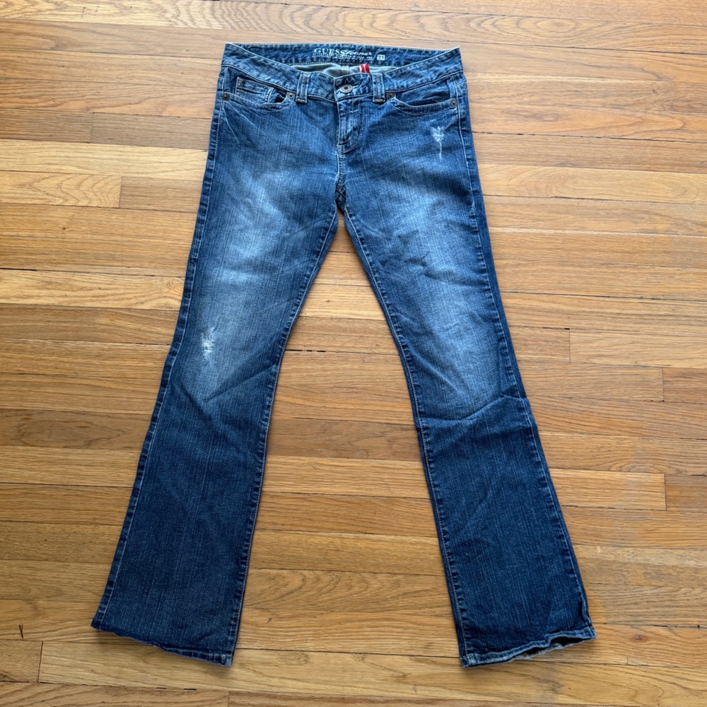 Guess Dark Blue Bootcut Jeans